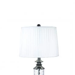 Overland 27 in. Ebony Black Table Lamp with Softback Fabric Shade by Dale Tiffany -Dale Tiffany Store ebony black dale tiffany table lamps gt18316 4f 1000