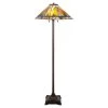 Pusan 63.75 in. Fieldstone Floor Lamp by Dale Tiffany