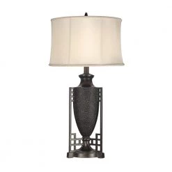 Caslon 34 .5 in. Fieldstone Table Lamp by Dale Tiffany