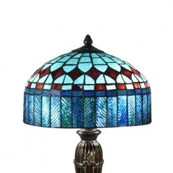 Indie Diamond 24.5 in. Fieldstone Table Lamp with Hand Rolled Art Glass Shade by Dale Tiffany 11 Indie Diamond 24.5 in. Fieldstone Table Lamp with Hand Rolled Art Glass Shade by Dale Tiffany -Dale Tiffany Store fieldstone dale tiffany table lamps tt19053 4f 1000