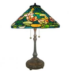 Huntington 25 in. Fieldstone Table Lamp by Dale Tiffany
