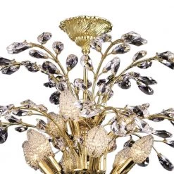 Wallington 9-Light Gold Chandelier by Dale Tiffany -Dale Tiffany Store gold dale tiffany chandeliers gh80260 4f 1000