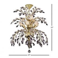 Wallington 9-Light Gold Chandelier by Dale Tiffany -Dale Tiffany Store gold dale tiffany chandeliers gh80260 c3 1000