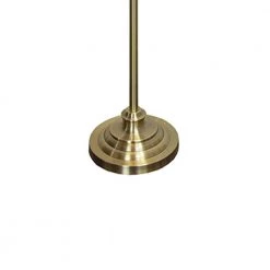 Kayla 60 in. Golden Antique Brass Floor Lamp with Hardback Fabric Shade by Dale Tiffany -Dale Tiffany Store golden antique brass dale tiffany floor lamps gf20307 1f 1000
