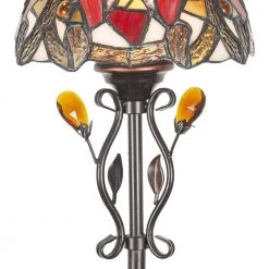 Jeweled 25 .5 in. Golden Antique Bronze Buffet Lamp by Dale Tiffany -Dale Tiffany Store golden antique bronze dale tiffany table lamps tb21013 4f 1000