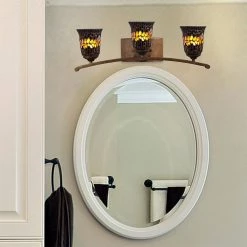 Albion 24.5 in. 3-Light Golden Antique Bronze Vanity Light by Dale Tiffany -Dale Tiffany Store golden antique bronze dale tiffany vanity lighting tw14255 31 1000