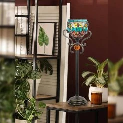 Briar 29 in. Golden Antique Sand Buffet Lamp by Dale Tiffany -Dale Tiffany Store golden antique sand dale tiffany table lamps tb21016 31 1000