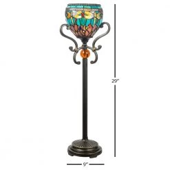 Briar 29 in. Golden Antique Sand Buffet Lamp by Dale Tiffany -Dale Tiffany Store golden antique sand dale tiffany table lamps tb21016 44 1000