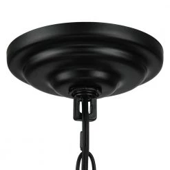 Copper 18 in. 4-Light Black/Brass Caged Farmhouse Candlestick Chandelier by TRUE FINE -Dale Tiffany Store matte black brass true fine chandeliers td40018c 4f 1000