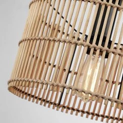 11.8 in. 1-Light Eclectic Natural Rattan and Bamboo Semi-Flush Mount Ceiling Light with Black Hardware by TRUE FINE -Dale Tiffany Store natural rattan and bamboo true fine flush mount lights td90015fl c3 1000