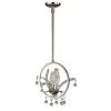 Sullivan 1-Light Polished Chrome Hanging Mini Pendant with Crystal Shade by Dale Tiffany -Dale Tiffany Store polished chrome dale tiffany chandeliers gh10757 64 1000