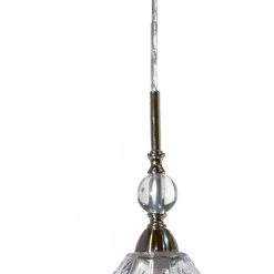 Sabella 1-Light Polished Chrome Standard Pendant Light by Dale Tiffany -Dale Tiffany Store polished chrome dale tiffany chandeliers gh18234 4f 1000