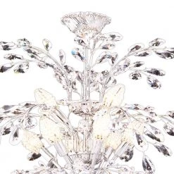 Kingston 9-Light Polished Chrome Chandelier by Dale Tiffany -Dale Tiffany Store polished chrome dale tiffany chandeliers gh80261 4f 1000