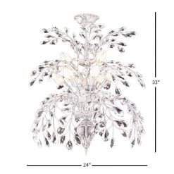 Kingston 9-Light Polished Chrome Chandelier by Dale Tiffany -Dale Tiffany Store polished chrome dale tiffany chandeliers gh80261 c3 1000