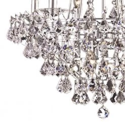 Tennyson 9-Light Polished Chrome Chandelier by Dale Tiffany -Dale Tiffany Store polished chrome dale tiffany chandeliers gh80281 1f 1000