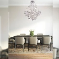 Tennyson 9-Light Polished Chrome Chandelier by Dale Tiffany -Dale Tiffany Store polished chrome dale tiffany chandeliers gh80281 31 1000