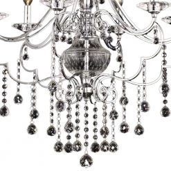 Edenbridge 6-Light Polished Chrome Chandelier by Dale Tiffany -Dale Tiffany Store polished chrome dale tiffany chandeliers gh80553 1f 1000