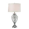 31 in. Polished Chrome Table Lamp with Fabric by Dale Tiffany 1 31 in. Polished Chrome Table Lamp with Fabric by Dale Tiffany -Dale Tiffany Store polished chrome dale tiffany desk lamps gt15310led 64 1000