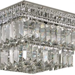 Berlin 14 in. 5-Light Polished Chrome Flush Mount by Dale Tiffany -Dale Tiffany Store polished chrome dale tiffany flush mount lights gh90288 4f 1000