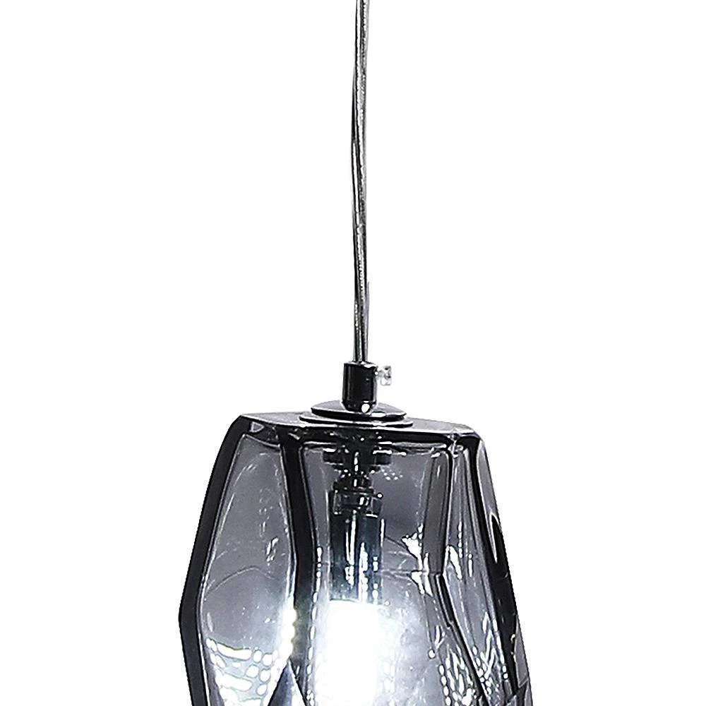Altair 1-Light Polished Chrome Shaded Pendant Light by Dale Tiffany 6 Altair 1-Light Polished Chrome Shaded Pendant Light by Dale Tiffany - Image 4
