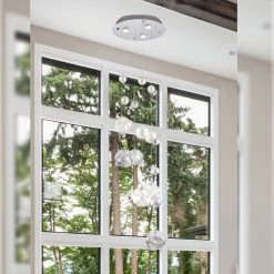 Sylas 4-Light Polished Chrome Cluster Pendant Light by Dale Tiffany -Dale Tiffany Store polished chrome dale tiffany pendant lights hah19250 31 1000