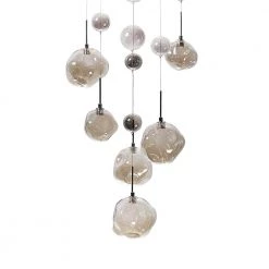 Sylas 4-Light Polished Chrome Cluster Pendant Light by Dale Tiffany -Dale Tiffany Store polished chrome dale tiffany pendant lights hah19250 44 1000