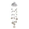 Sylas 4-Light Polished Chrome Cluster Pendant Light by Dale Tiffany