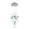 Flock of Birds 8-Light Polished Chrome Cluster Pendant Light by Dale Tiffany -Dale Tiffany Store polished chrome dale tiffany pendant lights hah19251 64 1000
