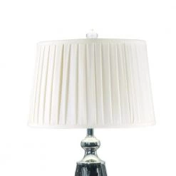 Blackline Crystal 30 in. Polished Chrome Table Lamp with Fabric Shade by Dale Tiffany -Dale Tiffany Store polished chrome dale tiffany table lamps gt17085f 1f 1000