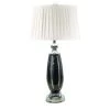 Blackline Crystal 30 in. Polished Chrome Table Lamp with Fabric Shade by Dale Tiffany -Dale Tiffany Store polished chrome dale tiffany table lamps gt17085f 64 1000