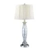 Powis 29 in. Polished Chrome Table Lamp with Fabric Shade by Dale Tiffany 2 Powis 29 in. Polished Chrome Table Lamp with Fabric Shade by Dale Tiffany -Dale Tiffany Store polished chrome dale tiffany table lamps sgt16160f 64 1000