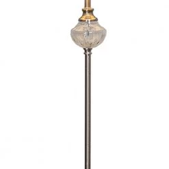Alta 58 in. Polished Nickel Floor Lamp with Hardback Fabric Shade by Dale Tiffany -Dale Tiffany Store polished nickel dale tiffany floor lamps gf20306 4f 1000