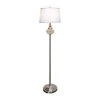 Alta 58 in. Polished Nickel Floor Lamp with Hardback Fabric Shade by Dale Tiffany -Dale Tiffany Store polished nickel dale tiffany floor lamps gf20306 64 1000