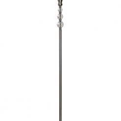 Alaris 72 in. Polished Nickel Floor Lamp with Art Glass Shade by Dale Tiffany 12 Alaris 72 in. Polished Nickel Floor Lamp with Art Glass Shade by Dale Tiffany -Dale Tiffany Store polished nickel dale tiffany floor lamps gr20309 4f 1000
