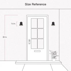 Richland 1-Light Powder-Coated Black Outdoor Wall Lantern Sconce (Set of 2) by TRUE FINE -Dale Tiffany Store powder coated black true fine outdoor sconces 9012ot 2pk 77 1000