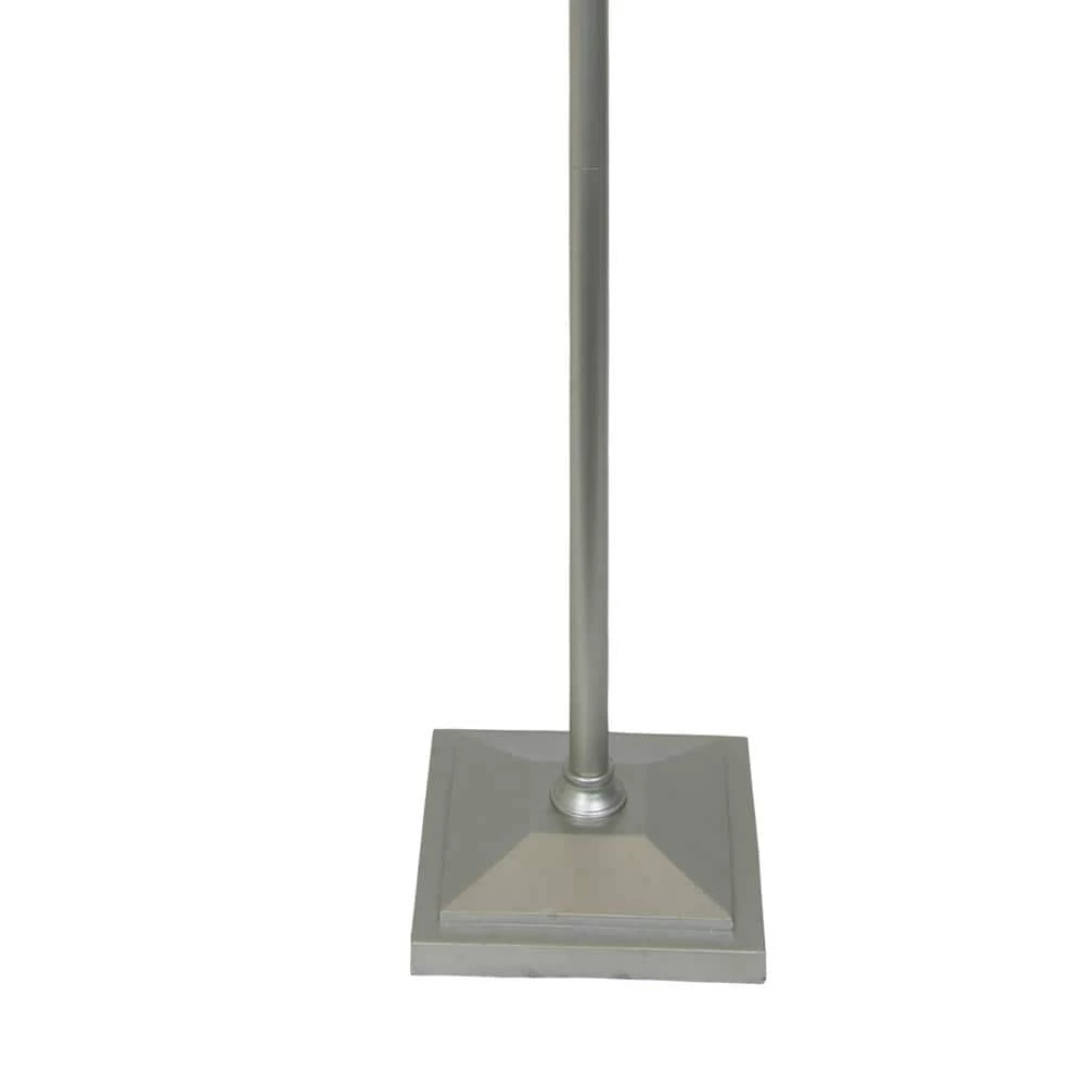 Mack Rose 72 in. Silver Resin Floor/Torchiere Lamp by Dale Tiffany 5 Mack Rose 72 in. Silver Resin Floor/Torchiere Lamp by Dale Tiffany - Image 3