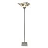 Mack Rose 72 in. Silver Resin Floor/Torchiere Lamp by Dale Tiffany -Dale Tiffany Store silver dale tiffany floor lamps str16212 64 1000
