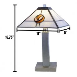 Mack Rose 16.75 in. Silver Table Lamp with Hand Rolled Art Glass Shade by Dale Tiffany -Dale Tiffany Store silver dale tiffany table lamps stt19050 c3 1000