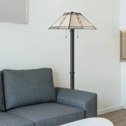 Parkdale 64 in. Tiffany Bronze Metal Floor/Torchiere Lamp by Dale Tiffany -Dale Tiffany Store tiffany bronze dale tiffany floor lamps tf19194 31 1000