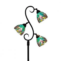 Alassio 72 .5 in. Tiffany Bronze Floor Lamp with Hand Rolled Art Glass (Tiffany) Shade by Dale Tiffany -Dale Tiffany Store tiffany bronze dale tiffany floor lamps tf20386 c3 1000