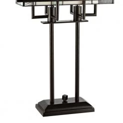 Stonegate 24 in. Bronze Table Lamp with Hand Rolled Art Glass Shade by Dale Tiffany -Dale Tiffany Store tiffany bronze dale tiffany table lamps tt19173 1f 1000