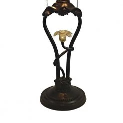 Blue 26 in. Tiffany Bronze Table Lamp by Dale Tiffany -Dale Tiffany Store tiffany bronze dale tiffany table lamps tt21215 4f 1000